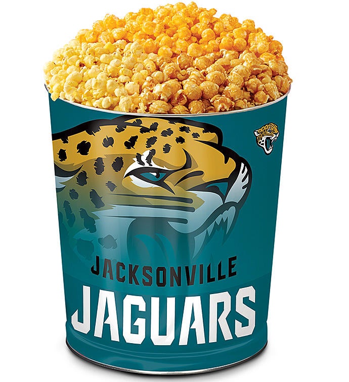 Jacksonville Jaguars 3-Flavor Popcorn Tins